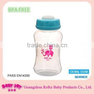 Environmental friendly high quality 5oz 150ml breast milk storage bottle