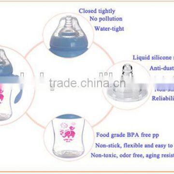 China Manufacturer Good Quality Standard Neck Durable Baby Bottle 4oz 120ml Food Grade Plastic PP Bottle photo-2