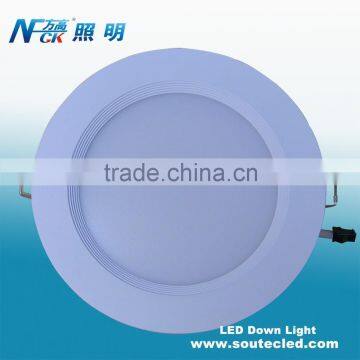 15W indoor aluminum SMD Round LED Down Light for office hotel shopping mall