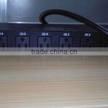 Professional 8 Plugs 8 Switchs Saperate Max Power Controller Power Switc Mixer photo-4