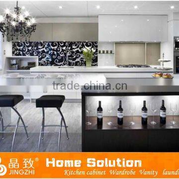 2013 new modern kitchen furniture design customized mdf uv kitchen cabinets