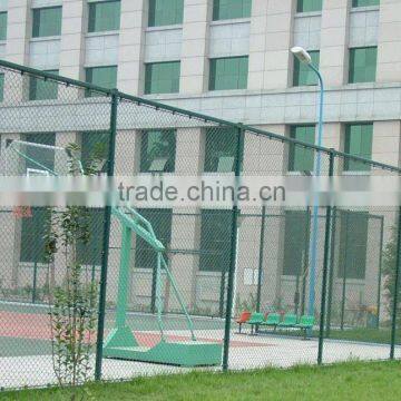 Galvanized /Vinyl Coated Pvc Coated Chain Link Fence Price/Chain Link Fabric photo-3