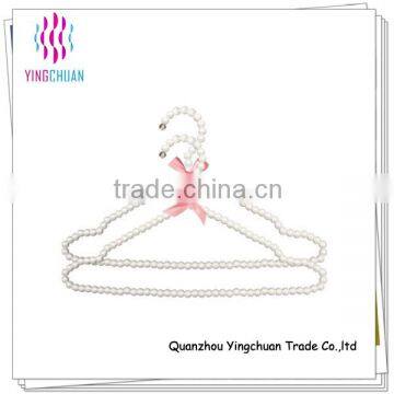 Custom logo clothing type plastic material dress hanger