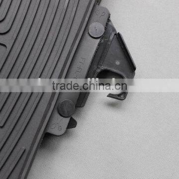 Factory Customized Full Set Type Rubber PVC Auto Car Floor Mats For TOYOTA HILUX photo-3