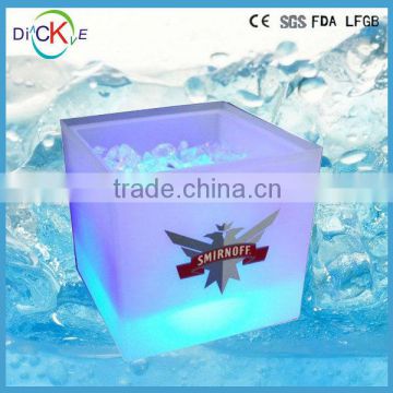 glow led ice bucket, led illuminated ice bucket