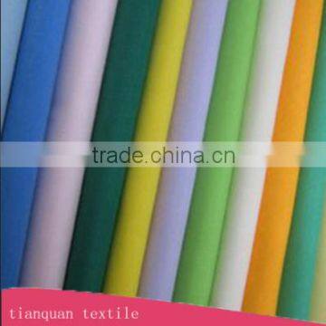 TC 65/35 45X45 96X72 44"45" solid fabric for brand cloth