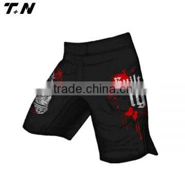 top quality four-way strech custom mma short 2015