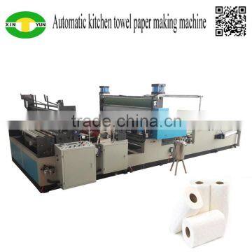 Full automatic gluing kitchen towel paper making machine                        
                                                                                Supplier's Choice