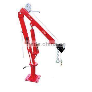 2000LBS Pickup Truck Crane Swivel Base Hydraulic Lifting Crane