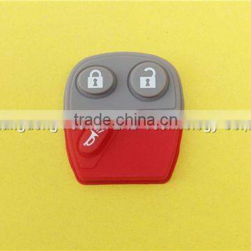 Factory Price Key Pad for car key shell blank 2+1 buttons rubber pad