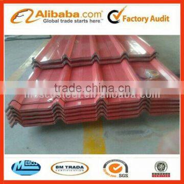 color corrugated roofing sheet