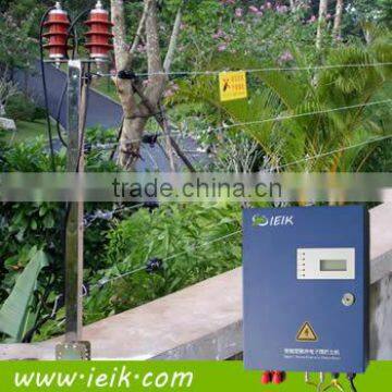 LCD Electric Fence Energizer Alarm System for villas