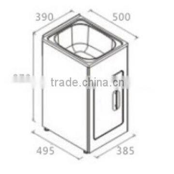 304 Stainless Steel Laundry Sink Cabinet 230L photo-2