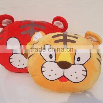 tiger plush cushion toy