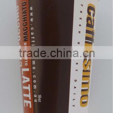 16oz eco caffissimo paper cup