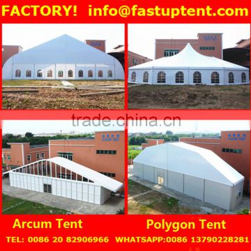 Curve high peak Arcum polygon design event marquee wedding party tent                        
                                                Quality Choice