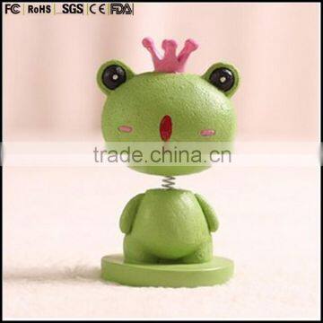 cartoon animal Wholesale Bobblehead Custom Plastic, animal shaking bobble head toys