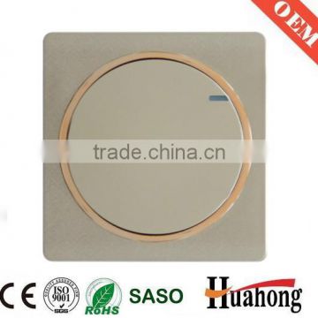 Modern fashion design PC electric wall switch