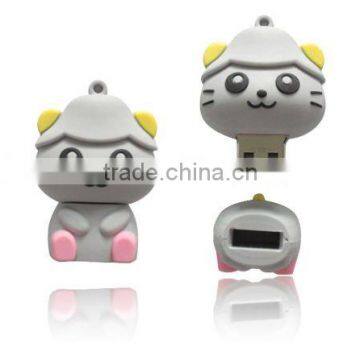 OEM lovely cat usb flash memory