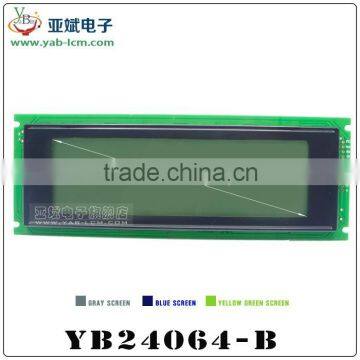 lcd display module 240x64, STN LCD Display, Monochrome Graphic LCD Module