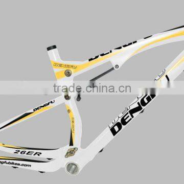 2015 China 26er full suspension FM076 mtb carbon frame