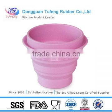 Hot-sale Eco-friendly Folding Silicone Cup High Quality Coffee Cup Wholesale Free Shipping