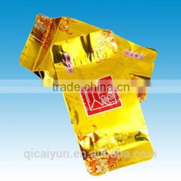 Custom printed laminated stand up tea bags