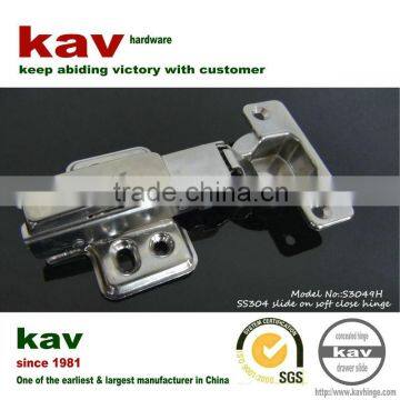 with integrated damper SS304 hydraulic wooden door hinge