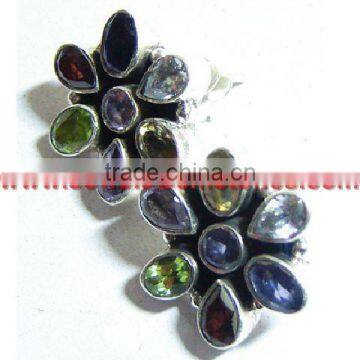 Rare Fantastic !! Lemon Topaz 925 Sterling Silver Earring Fashion Jewelry