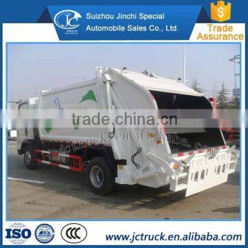 Fully automatic 2 axles howo sinotruck 4x2 compression garbage truck from manufacturing company