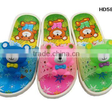 Baby Boy and Girl Cartoon Animal Novelty Slippers Colorful Bear Boys Stylish Flip Flop Slipper