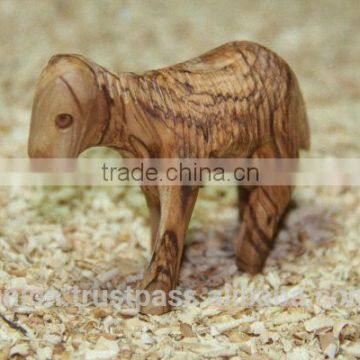 Olive Wood Bible Sheep