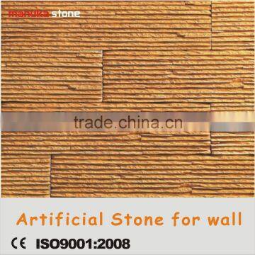 High quantity cheaper price face stone interior artificial Stone Panel