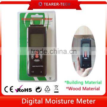 Digital LCD Display Wood Moisture Meter with 2Pin Steal Stainless Probe TL-700