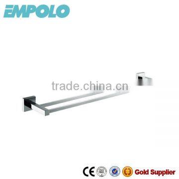 Square brass towel bar,60cm double towel rack 936 08