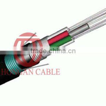 direct buried single mode double sheath g652d optic fiber