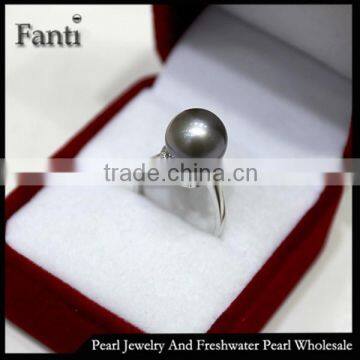 south sea pearl price real pearl jewelry price round pearl ring real 925 silver ring