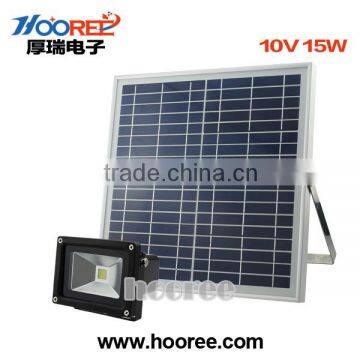 15W Solar Panel System Solar LED Flood Light Solar Garden Light