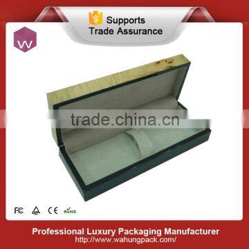 Wholsale Single Writting Pen Box Wood/Cheap Pen Wrapping Gift Box Design