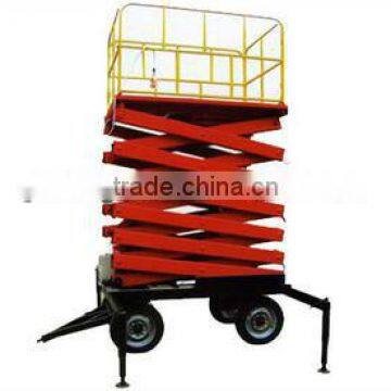 mobile hydraulic scissor portable platform