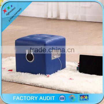 2016 new blue tooth speaker ottoman