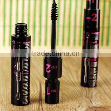 2+1 Waterproof unique cosmetic packaing mascara