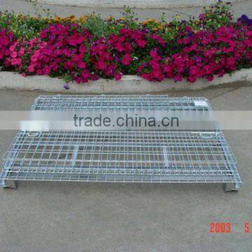 large wire mesh container