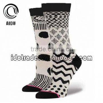 Good Look Black Thin Women Cotton Tube Socks In Hot Sale