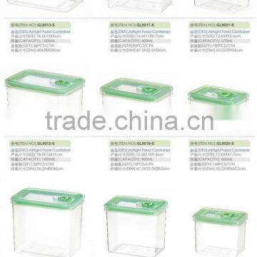 900ml rectangular food container with date vent