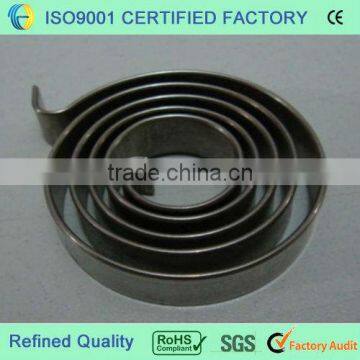 Stainless steel flat spiral spring