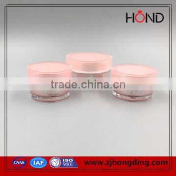 any color Pyamid Round shape 5g small cream jar for breast cream,pet cosmetic jar,cosmetic container,acrylic cream jar