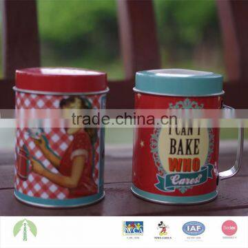 Wholesale Housewares Kitchenware Spice Tin Box