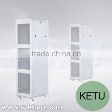 600 x 600 3 sections white network cabinet