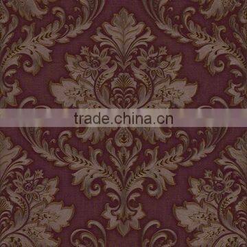 MyHome Embossed Classical Style Interior Wallpaper Manufacturer in China photo-2